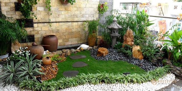Bố trí tiểu cảnh vừa mang ý nghĩa thẩm mỹ vừa hóa giải phong thủy xấu