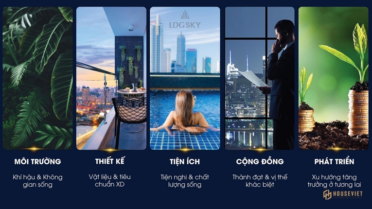 Tiện ích đỉnh cao tại dự án ldg sky hòa bình dương