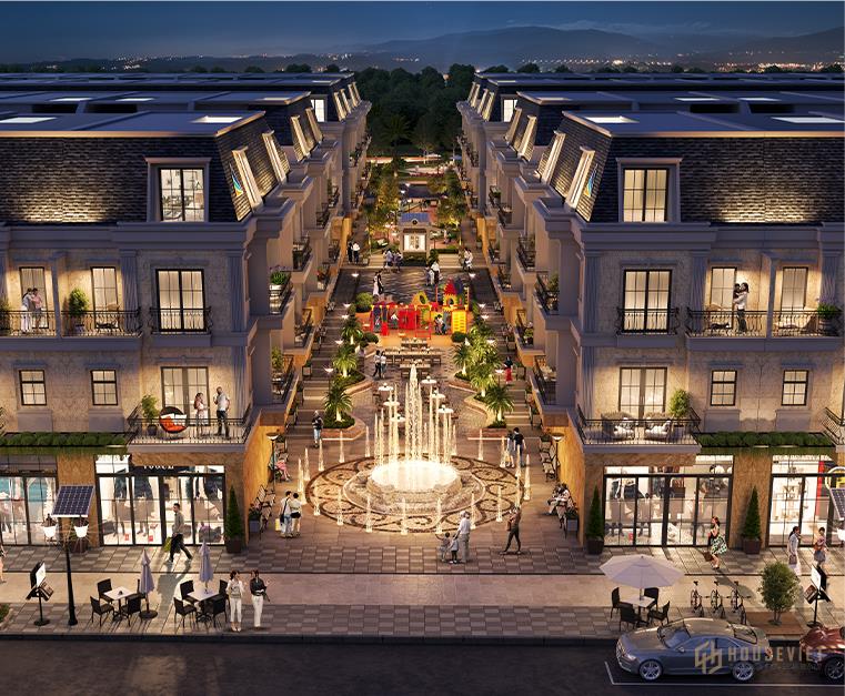 Tiện ích nội khu shophouse Ragal Pavillon