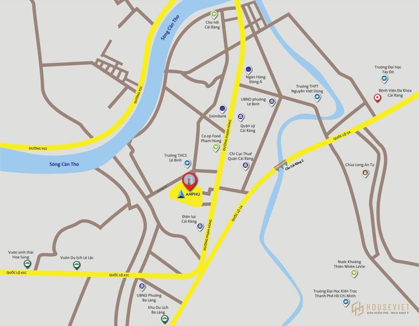 Vị trí dự án An Phú Eco City