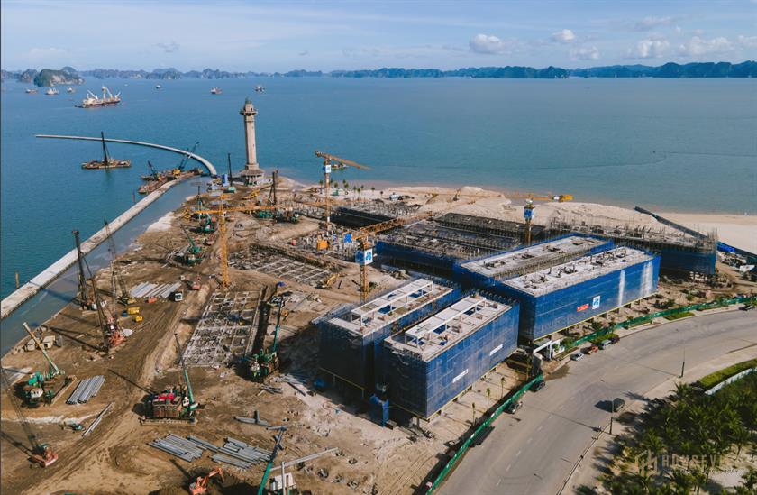 Tiến độ xây dựng dự án Sun Grand Marina Town