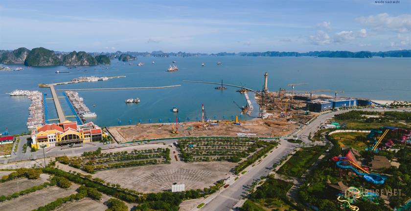 Tiến độ xây dựng dự án Sun Grand Marina Town