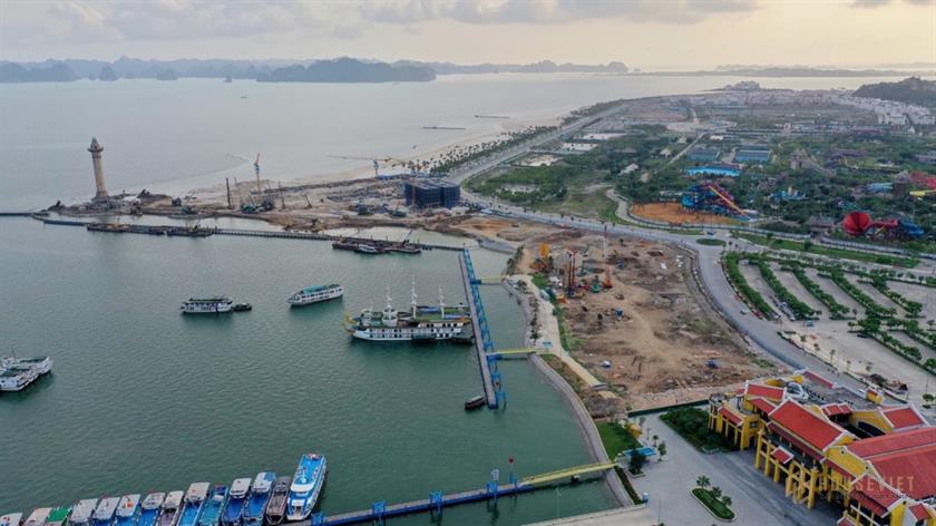 Tiến độ xây dựng dự án Sun Grand Marina Town