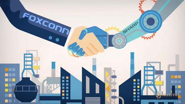 Foxconn mua lại phần lớn Sharp để mở rộng kinh doanh (Ảnh: Financial Times)