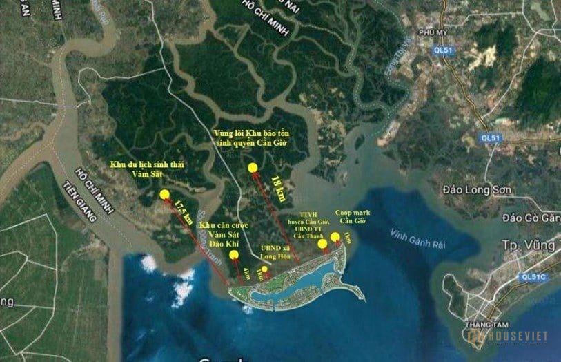 Khu đô thị lấn biển Long Beach Cần Giờ