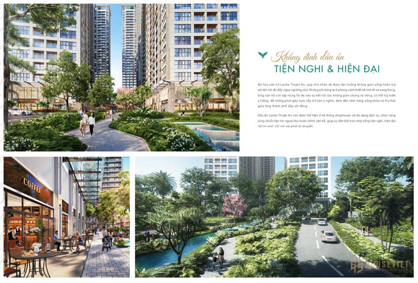 Tiện ích đẳng cấp tại dự án Lavita Thuận An