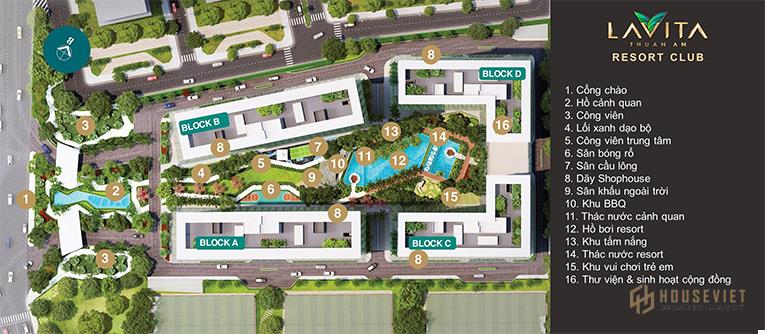 Về tiện ích nội khu của Lavita Thuận An