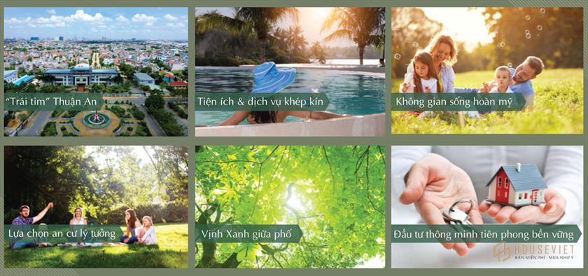 Về tiện ích nội khu của Lavita Thuận An