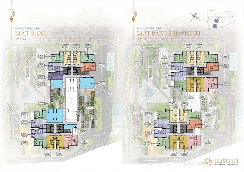 Sơ đồ mặt bằng dự án Khu phức hợp Hoàn vũ Biên Hòa