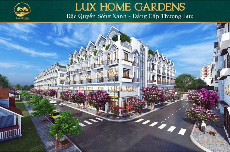 Đánh giá dự án nhà phố Lux Home Gardens