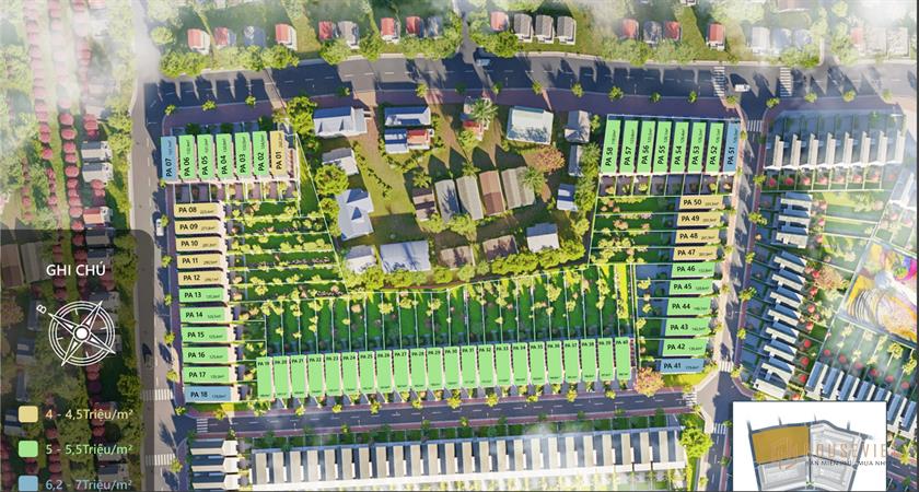 Giá đất nền dự án Panamera Bảo Lộc mở bán đợt 1 năm 2021