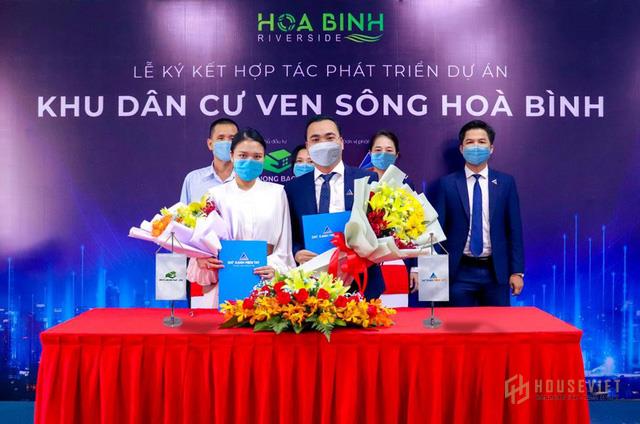 Tiến độ thi công dự án khu dân cư Hòa Bình tháng 5/2021