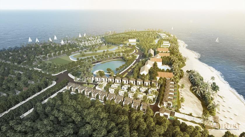 Dự án La Mer Quảng Bình |  Nền đất biệt thự biển