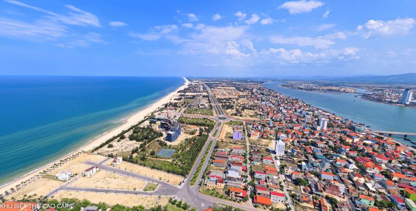 Dự án La Mer Quảng Bình |  Nền đất biệt thự biển