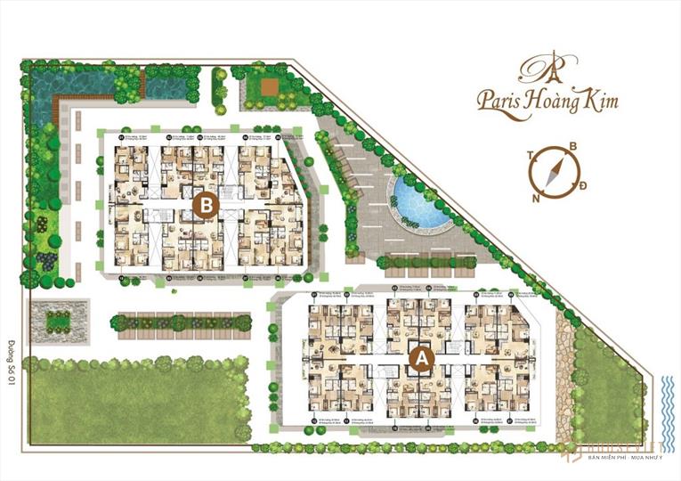 Căn hộ Paris Hoàng Kim - Bảng giá và những tiện ích đẳng cấp