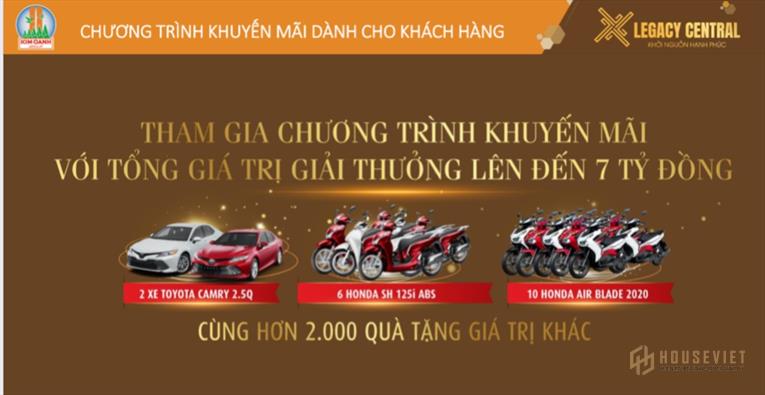 Dự án căn hộ Legacy Central Thuận An của Kim Oanh