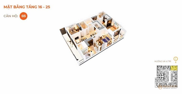 Thiết kế căn hộ The 6Nature Đà Nẵng 3