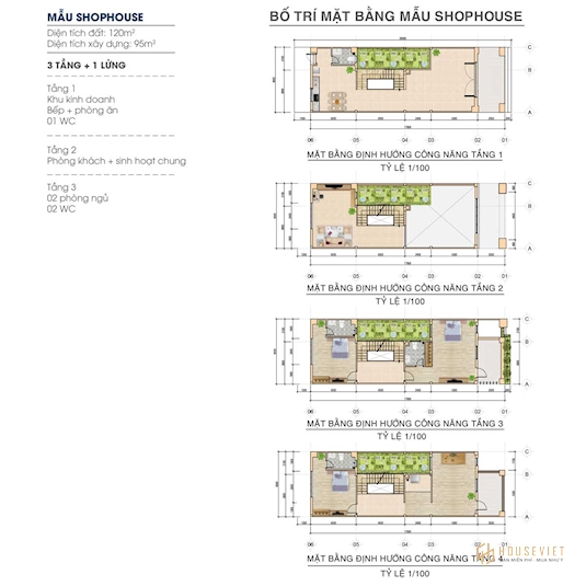 Nhà mẫu Shophouse dự án Century City Long Thành