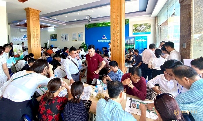 Buổi cà phê cuối tuần tư vấn thông tin dự án Green City Thanh Hóa diễn ra khá sôi động.