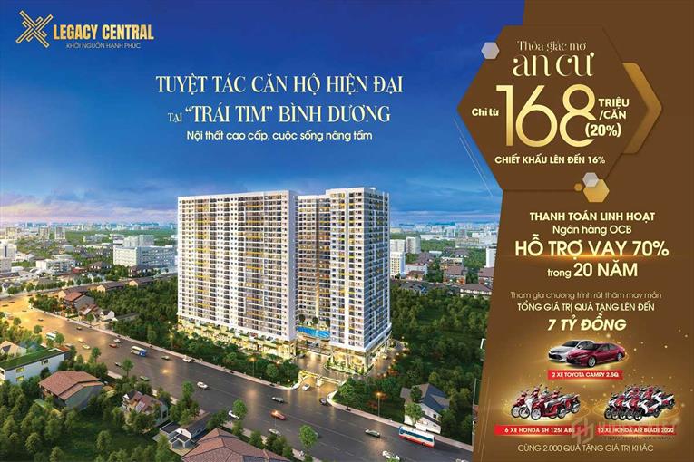 Dự án căn hộ Legacy Central Thuận An của Kim Oanh
