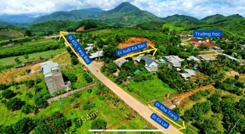 Bán đất view sông ven TP Nha Trang mặt tiền trục đường Đường Yangbay