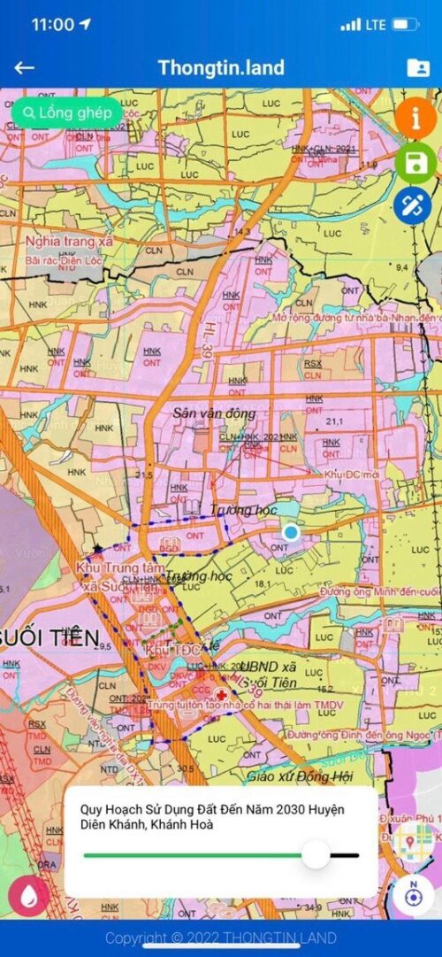 Chính chủ cần bán gấp lô đất ngay TTHC xã Suối Tiên, Huyện Diên Khánh - Hình ảnh 2